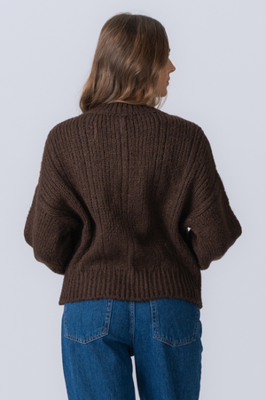 Botton Knit - Brown
