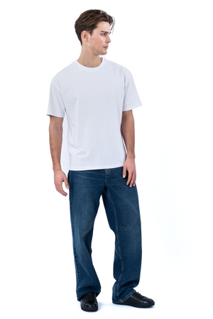 T-shirt squadrata - Bianca