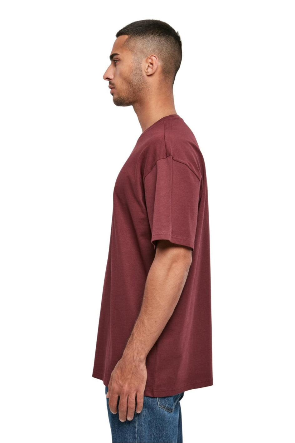 Heavy Oversized T-shirt - Cherry