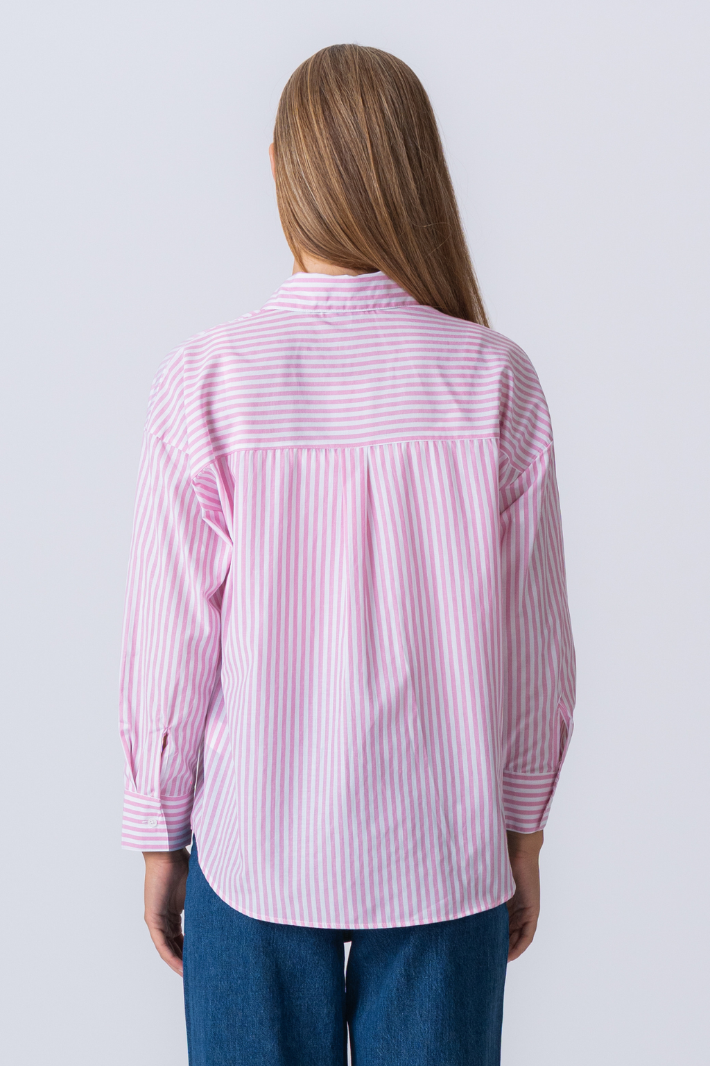Camicia a strisce Layla - Pink