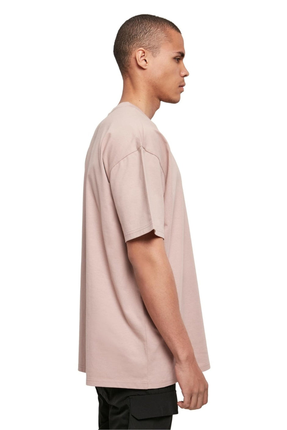 Heavy Oversized T-shirt - Dusk Rose