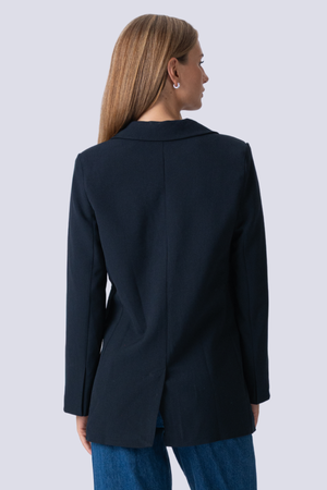 Claire Oversized Blazer - Navy