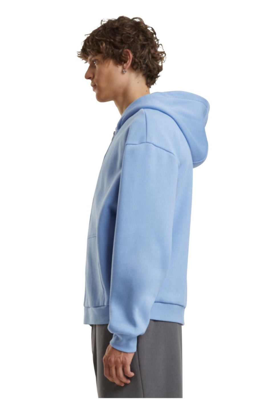 Everyday Zip Hoodie - Powder Blue