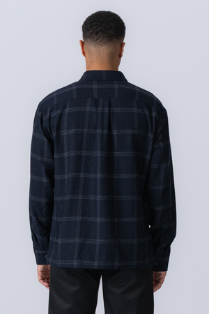 Tristan Overshirt - Dark Navy