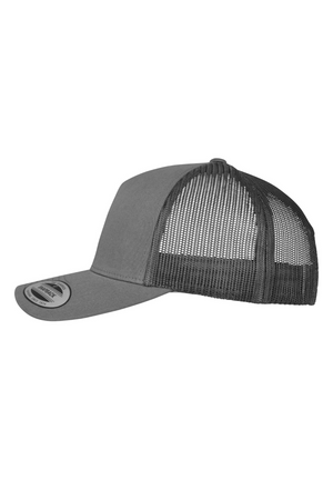 Cappellino retro Trucker - Carboncino