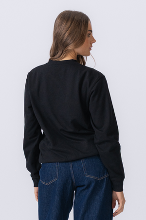 Basic Crewneck - Black (women)