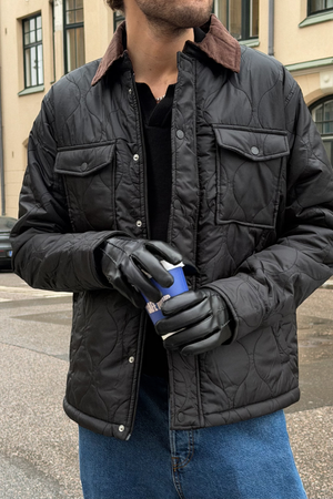 Giacca trapuntata - Nero