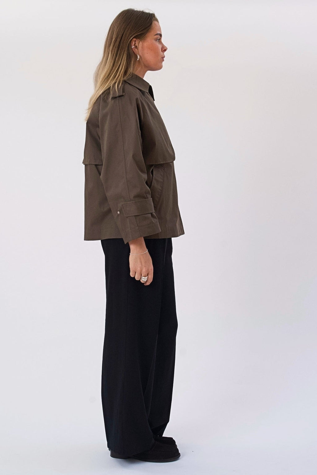 Trench corto Elara - Marrone