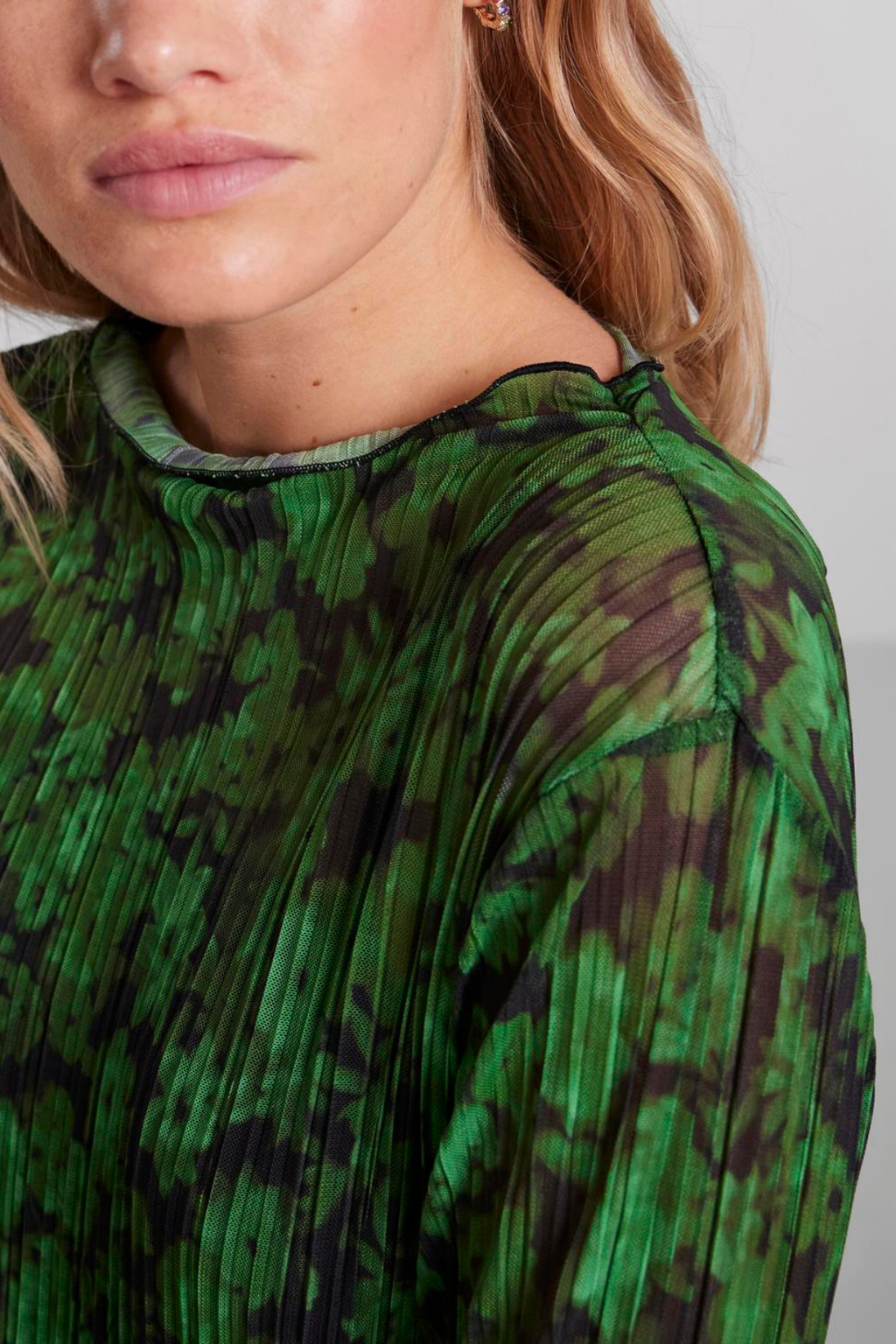 NOBELLE BLUSE - Irish Green