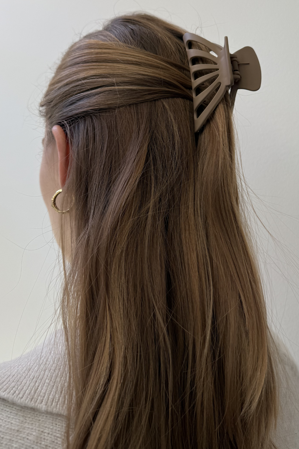 Clip di artigli cavi - marrone chiaro