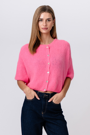 Maglia a maniche corte Mary - Rosa baby