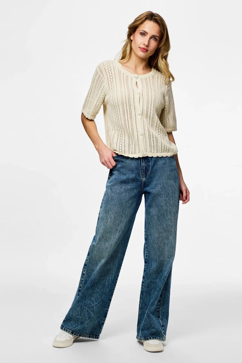 Maglia Nuka O-Collo - Betulla