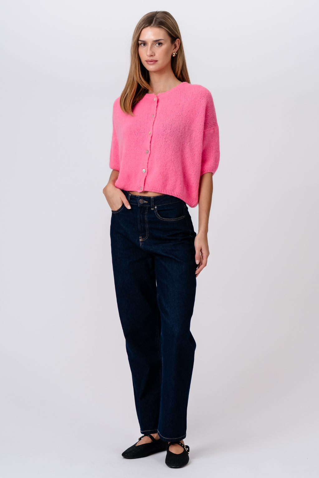 Maglia a maniche corte Mary - Rosa baby