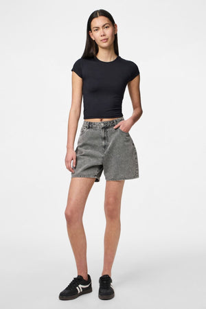 Abbi Shorts - denim grigio chiaro