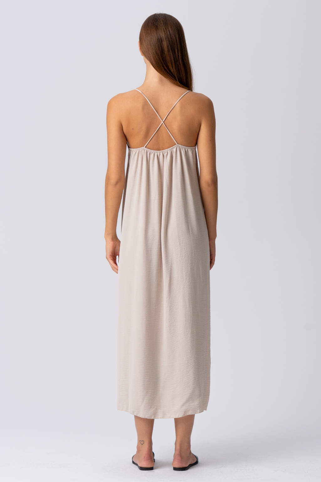 Alicia Dress - Beige