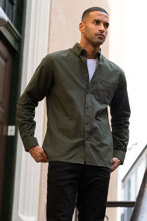 The Original Performance Oxford Shirt ™ ️ - Forest Night