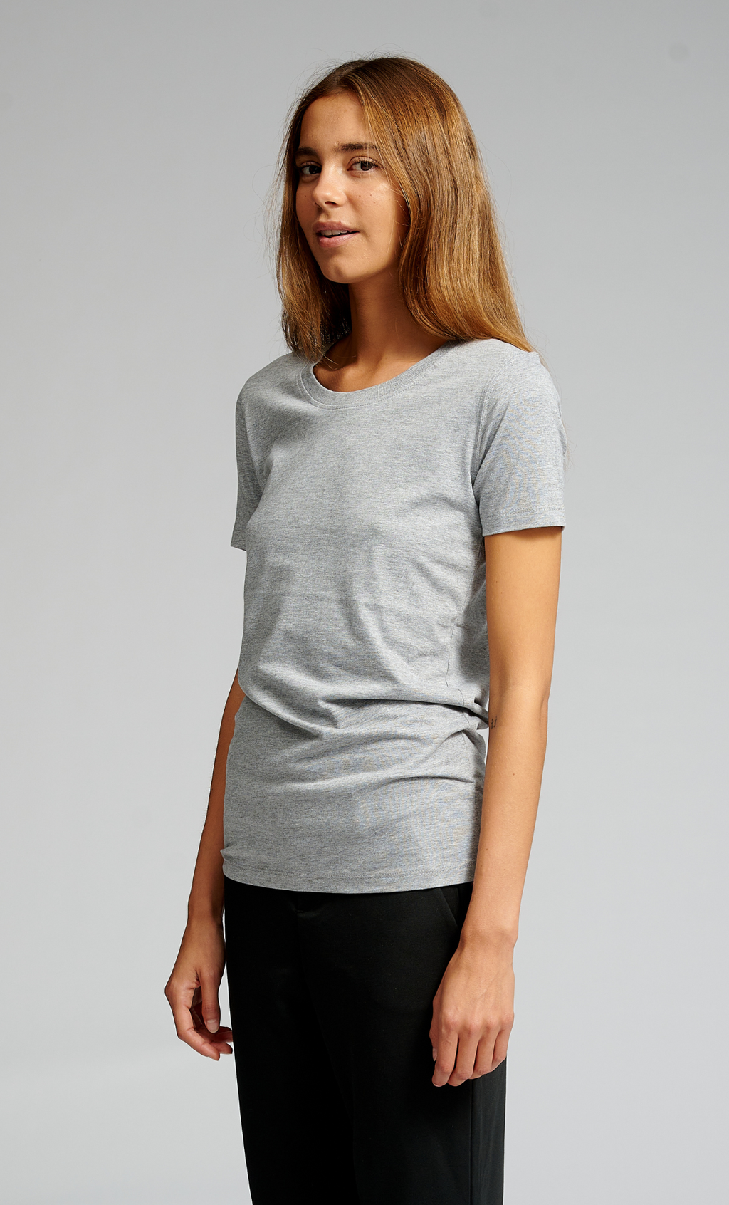 T -shirt aderente - Oxford Gray