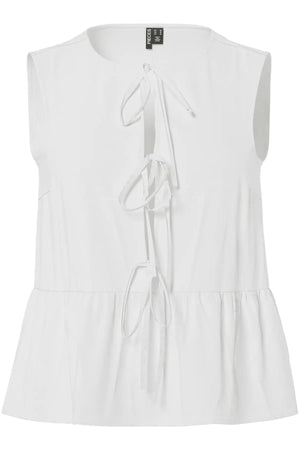 Top Jolly Tie - Bianco brillante