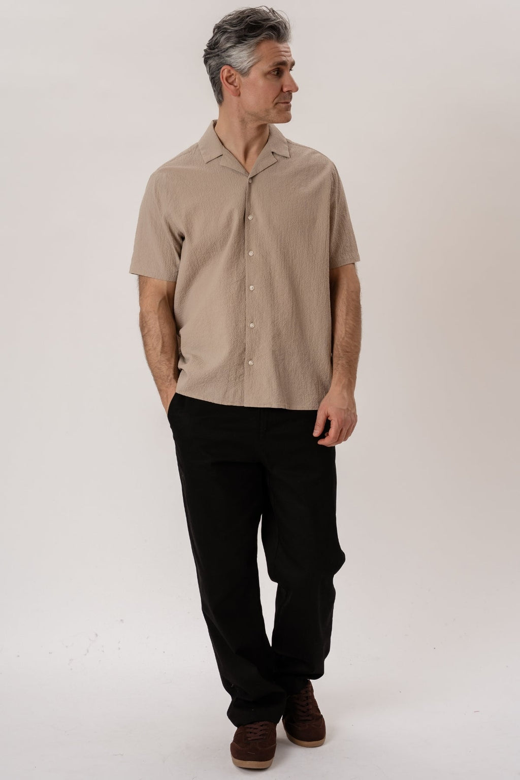 August Shirt - Sand