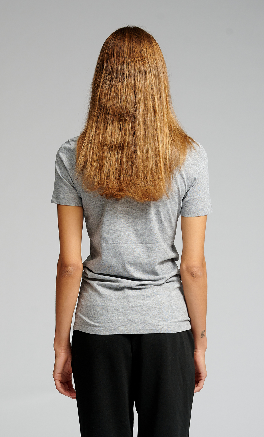 T -shirt aderente - Oxford Gray