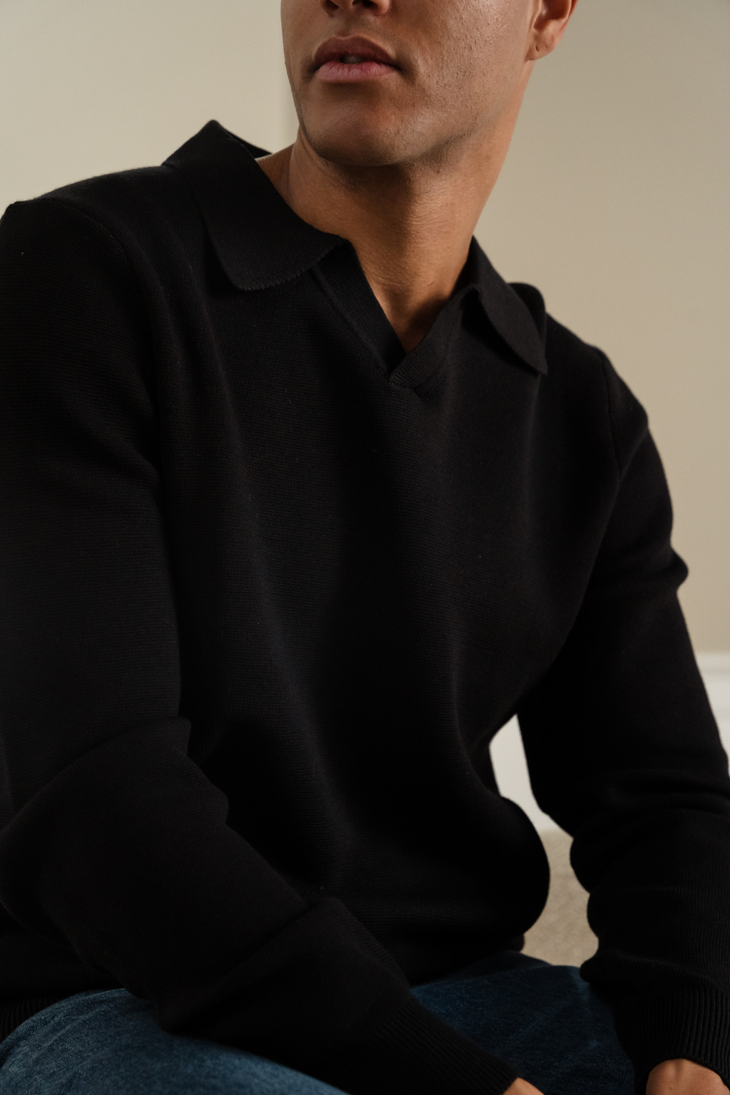 Samuel Polo Knit - Nero