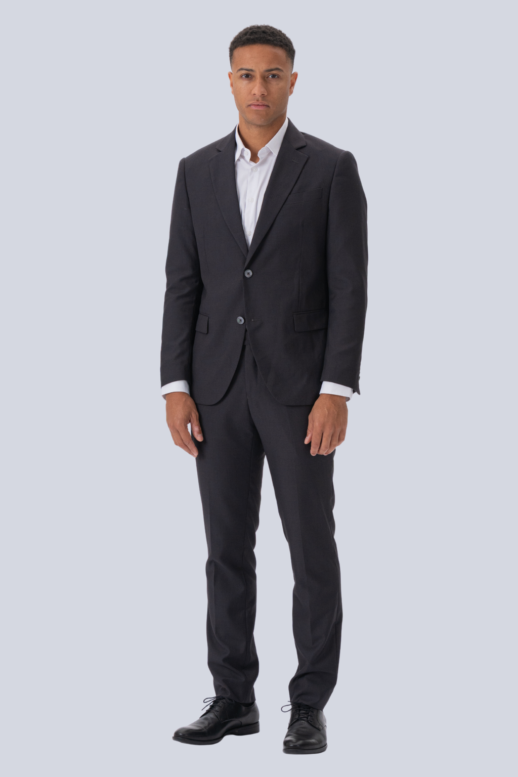 Premium Abito a petto singolo (Nero)