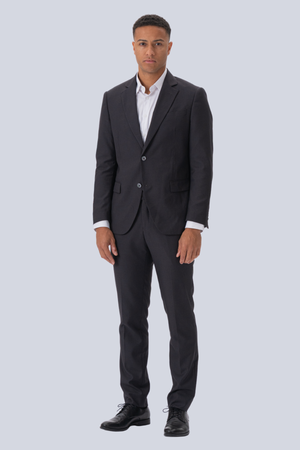 Premium Abito a petto singolo (Nero)