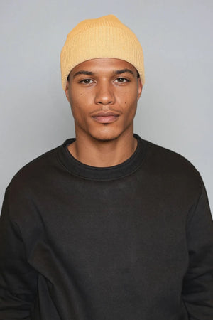 Berretto in maglia - Beige scuro