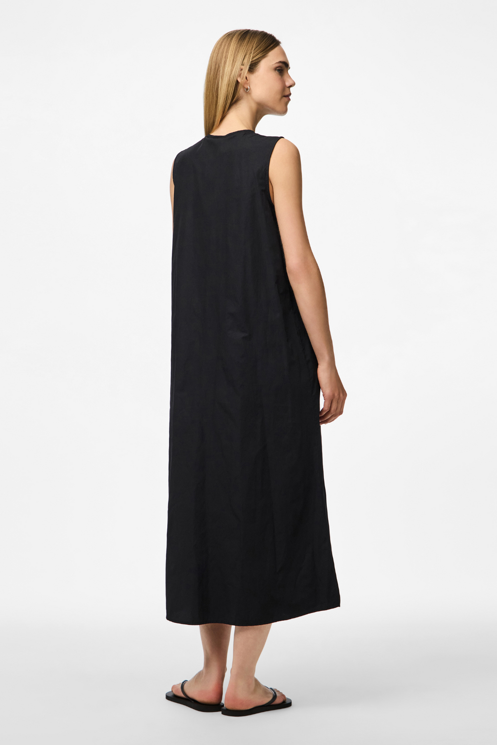 Jenna Tie Dress - Nero