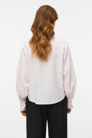 Fanni Ruffel Top - Biancaneve