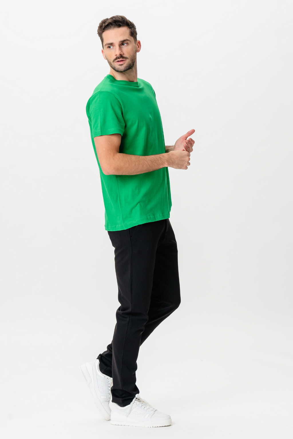 Basic T -shirt di gioia - verde