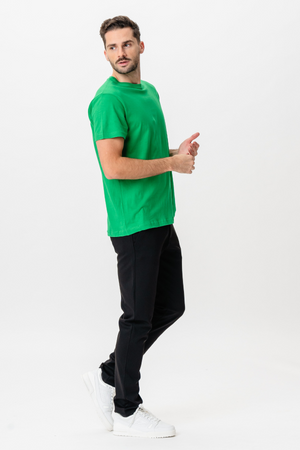 Basic T -shirt di gioia - verde
