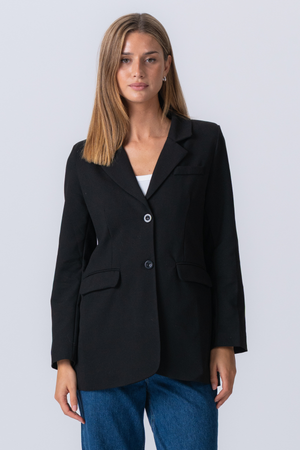 Claire Oversized Blazer - Nero