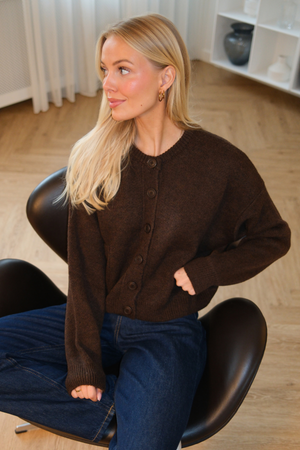 Cardigan Angelique - Marrone