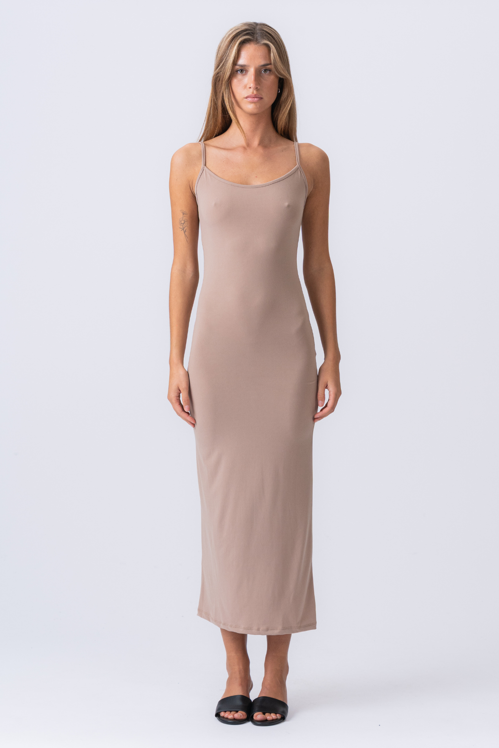 Amaya Maxi Dress - Beige