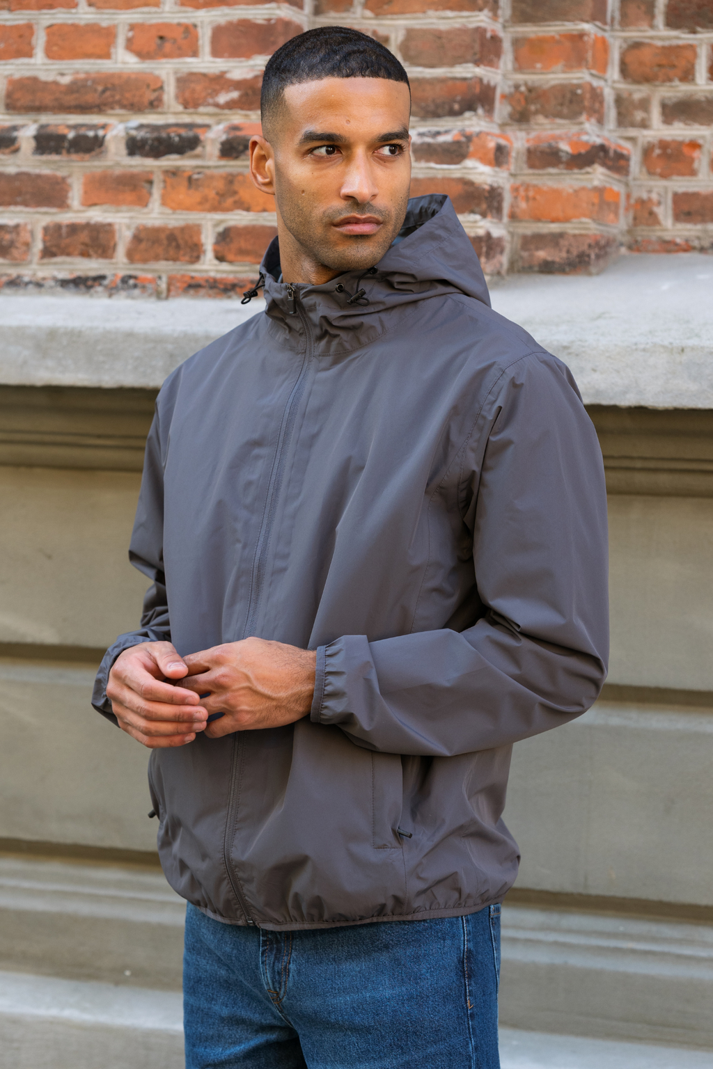 Windbreaker - Grigio scuro