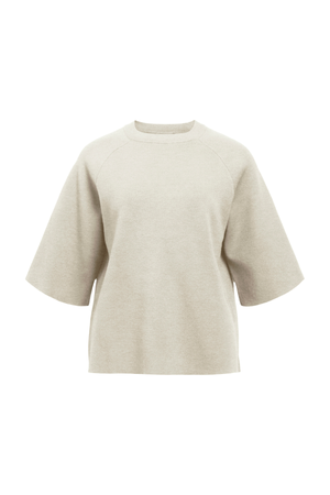 Reynard 2/4 Knit Pullover - Grey d'argento