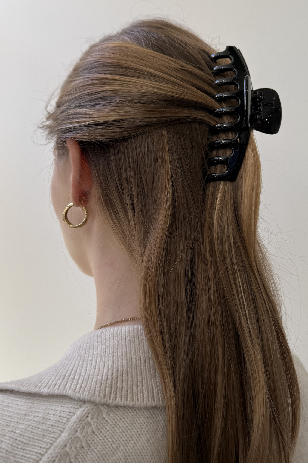 Olivia Hair Clip - nero