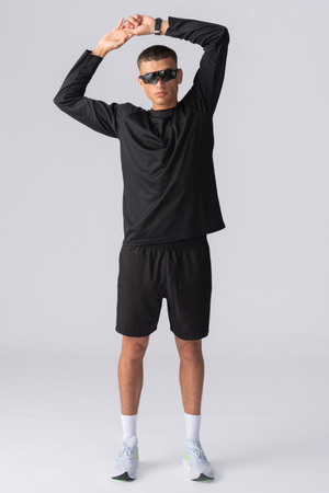 Long-sleeved Training T-shirt - Black