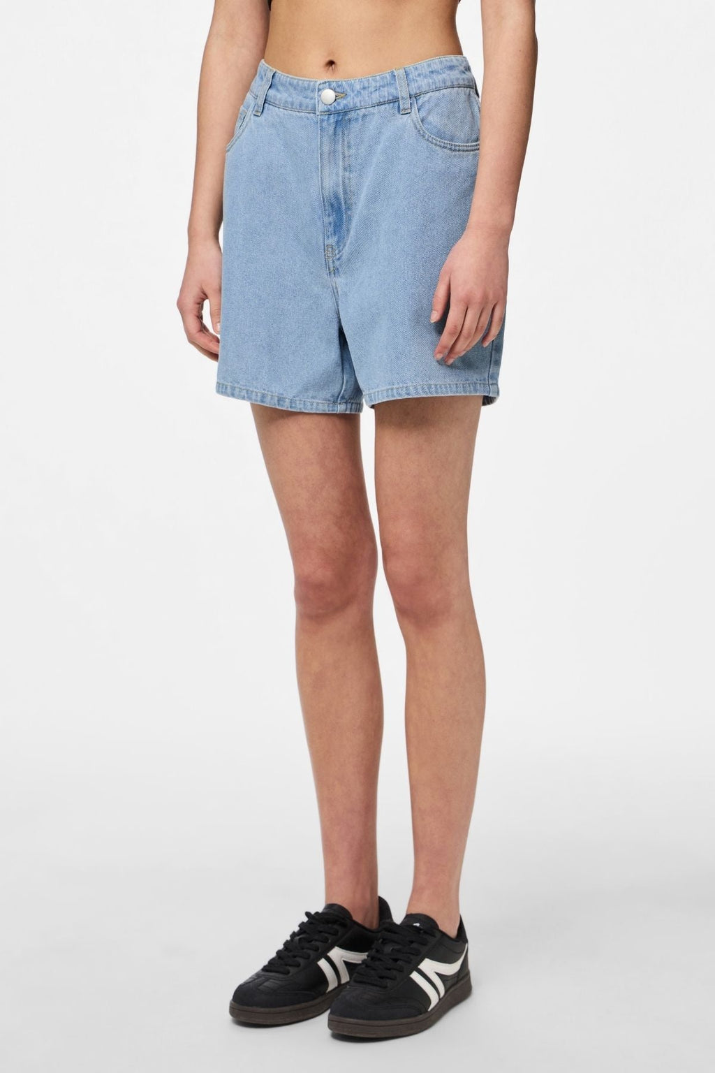 Abbi Shorts - denim azzurro