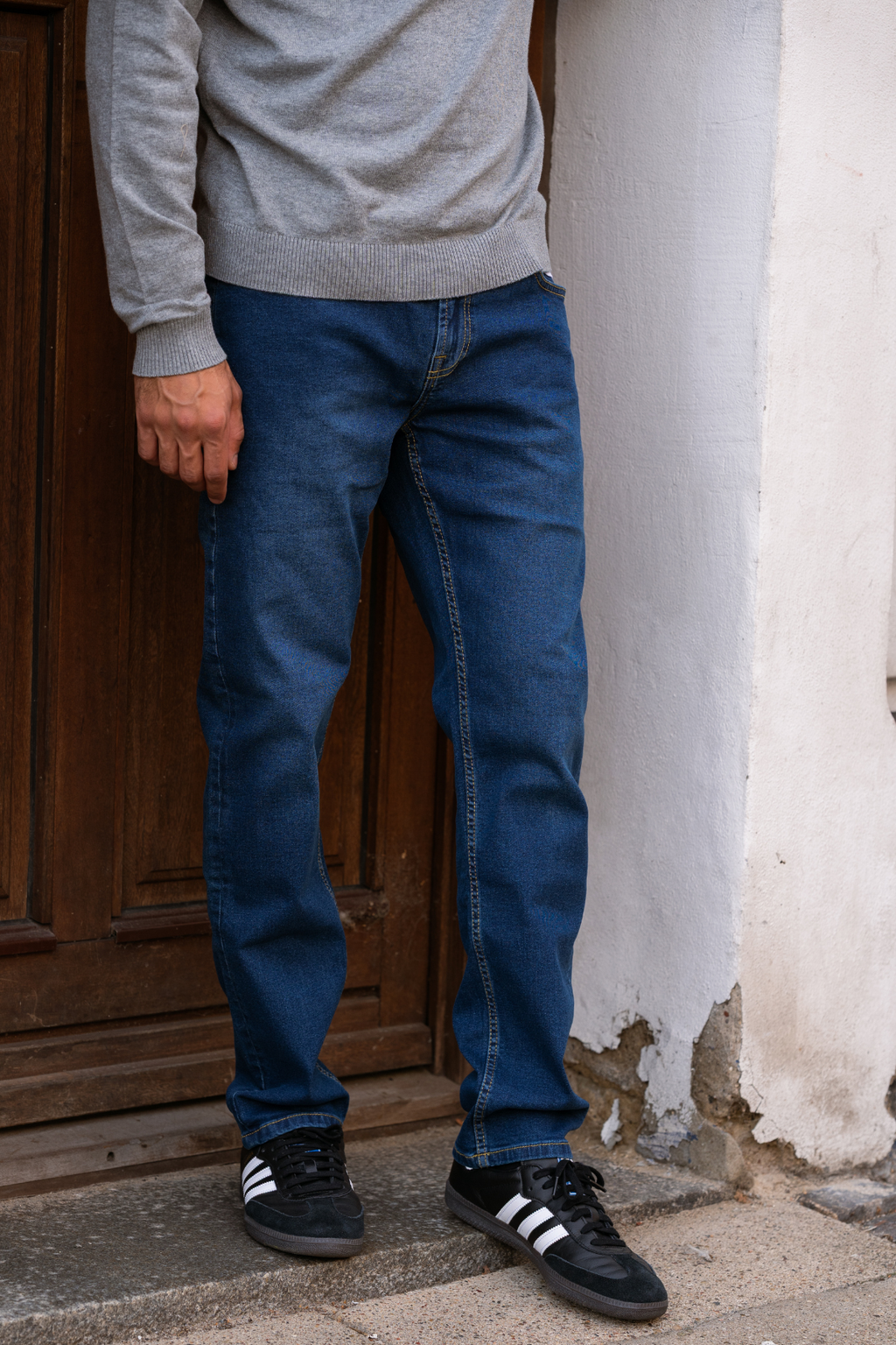 The Original Performance Jeans (Regular) - Denim blu medio