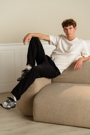 Jeans larghi - Nero Denim