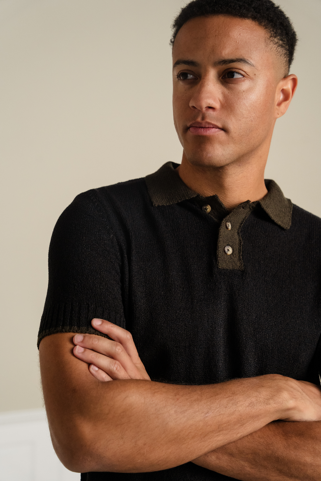 Polo a maglia - Brown