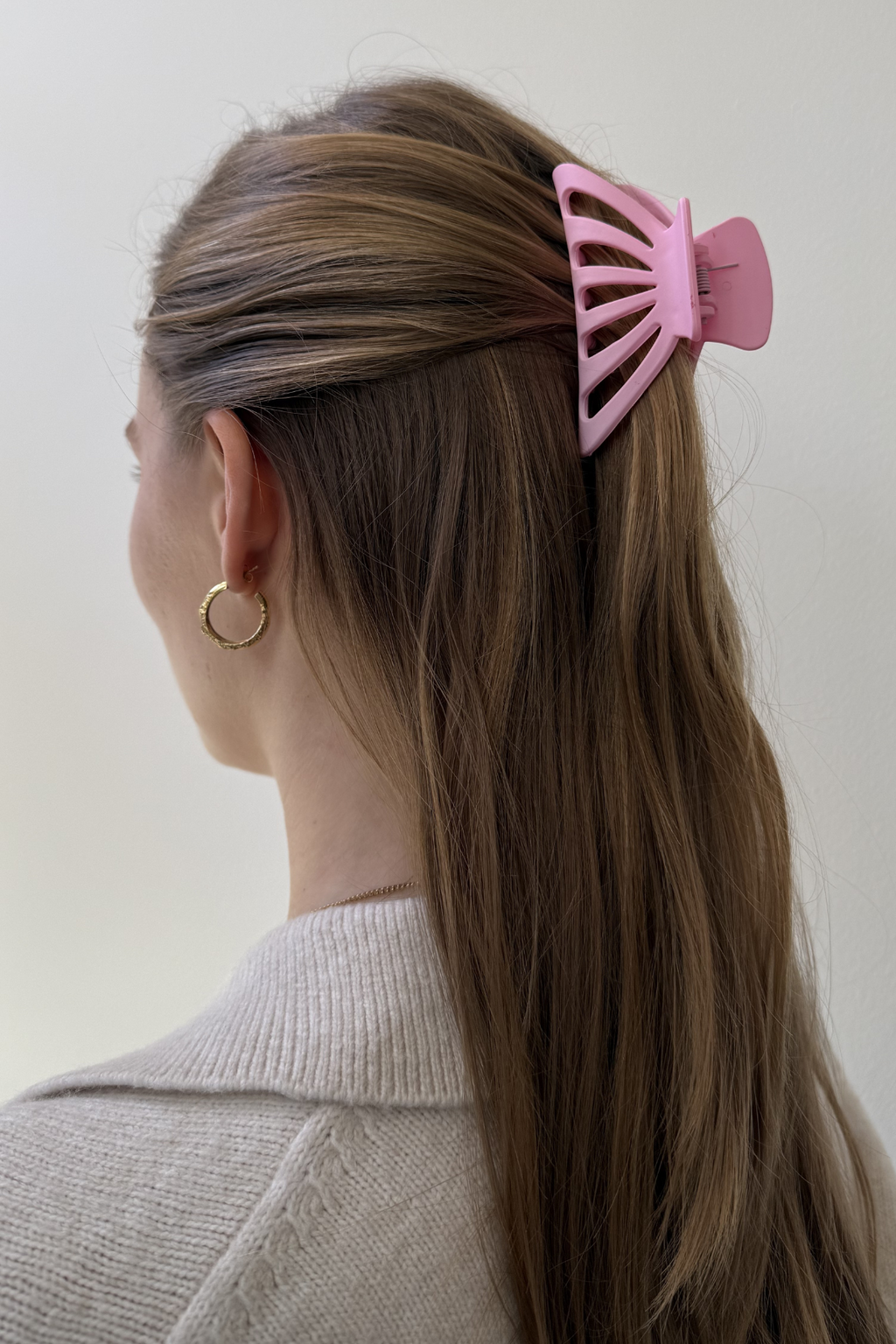 Clip di artigli cavi - rosa