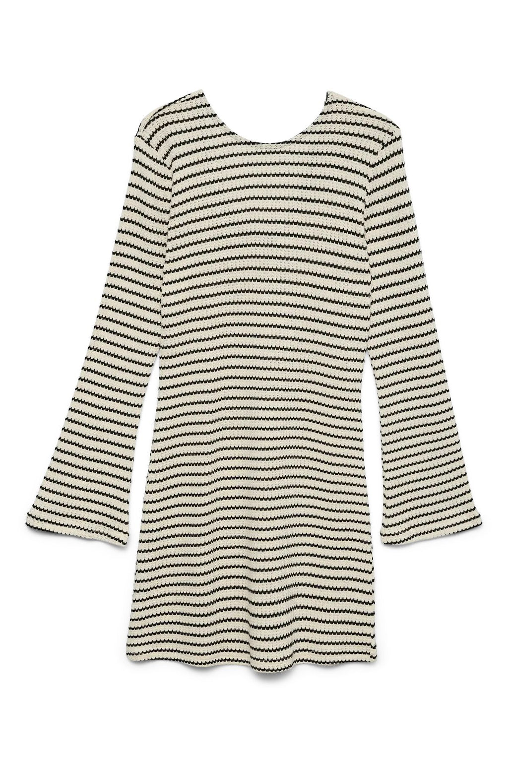 Abito corto Ohia - Betulla-Nero