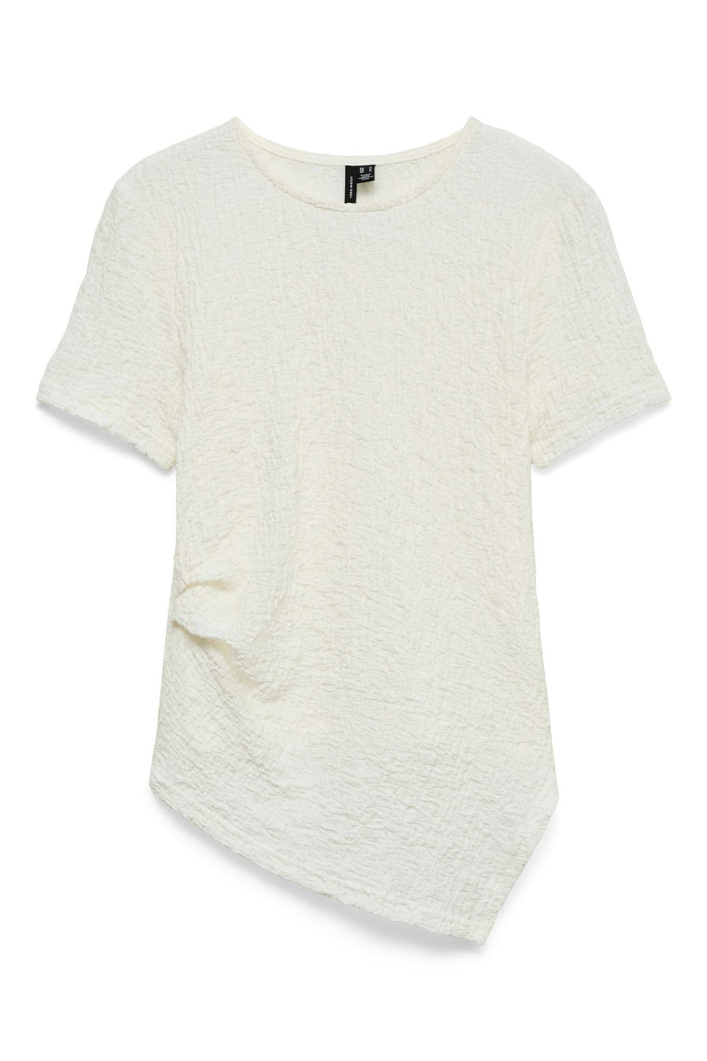 Top asimmetrico con scollo a O Alissia - Biancaneve