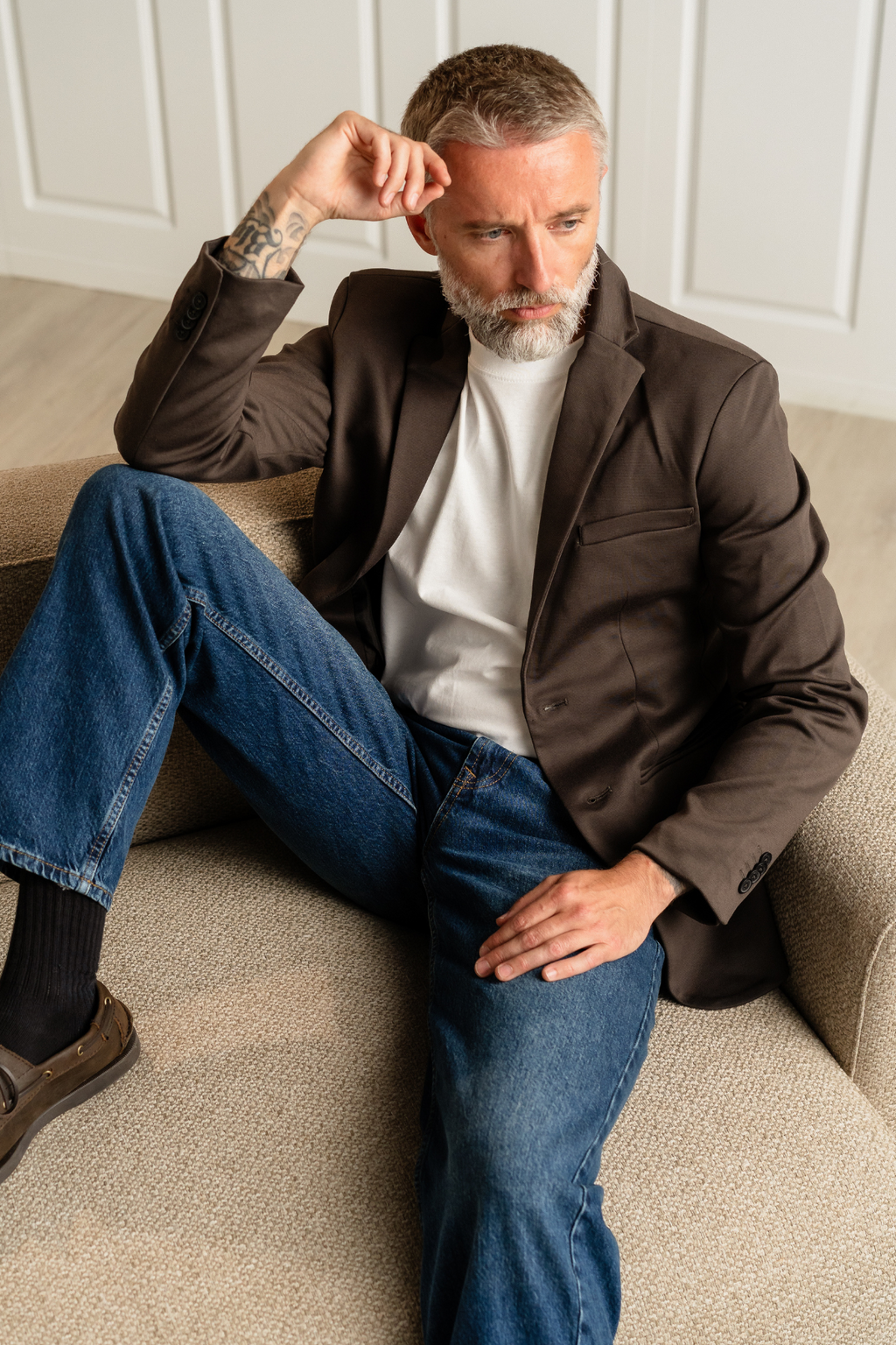 The Original Performance Blazer - Brown scuro