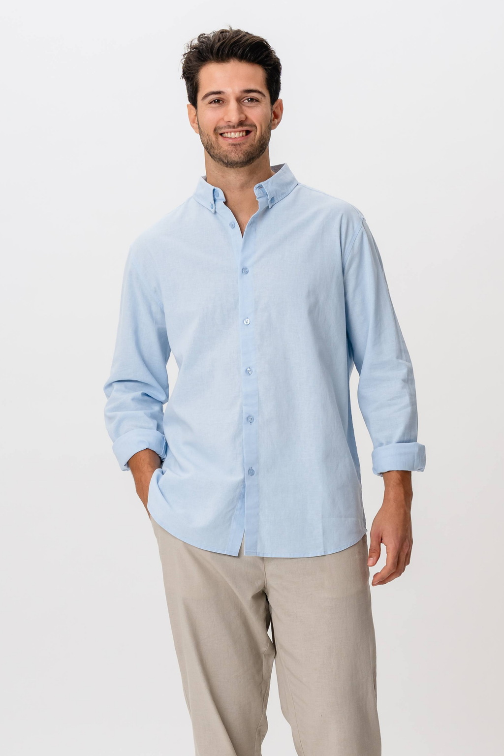 Camicia di lino - pacchetto (2 pezzi.)
