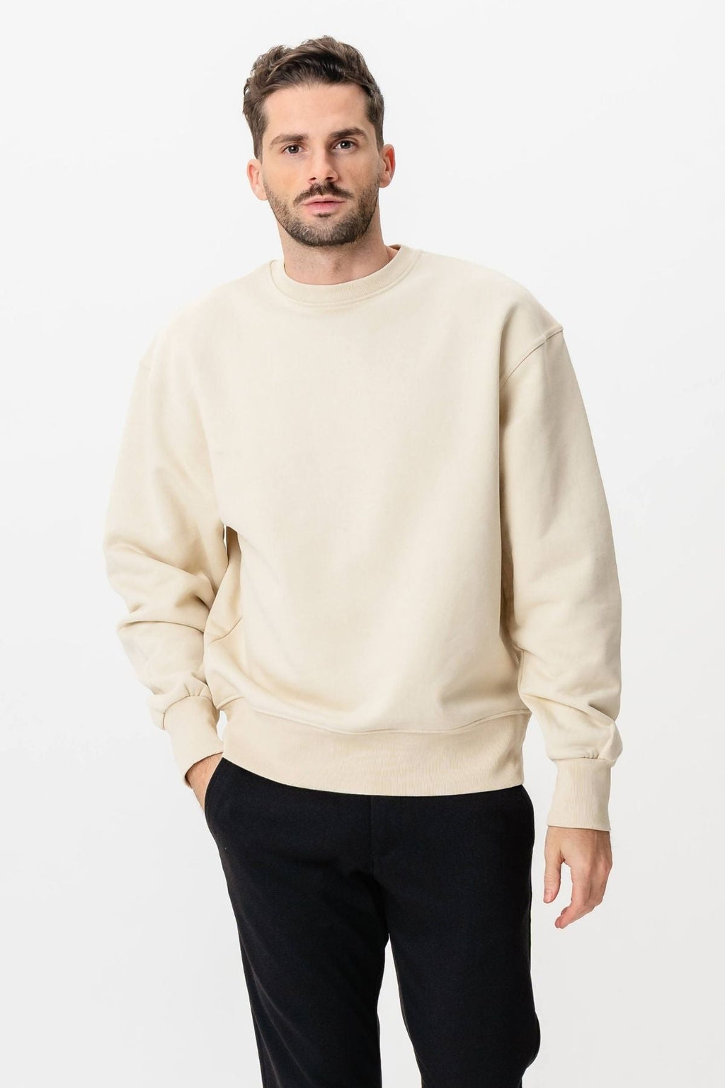 Heavy Crewneck - Beige