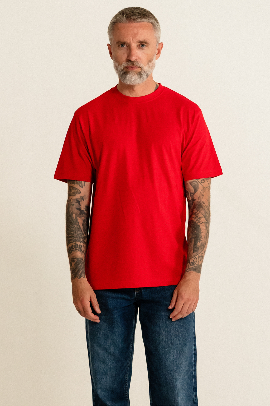 T -shirt di grandi dimensioni - Red della Danimarca